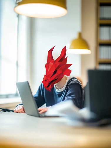 Dragon étudiant