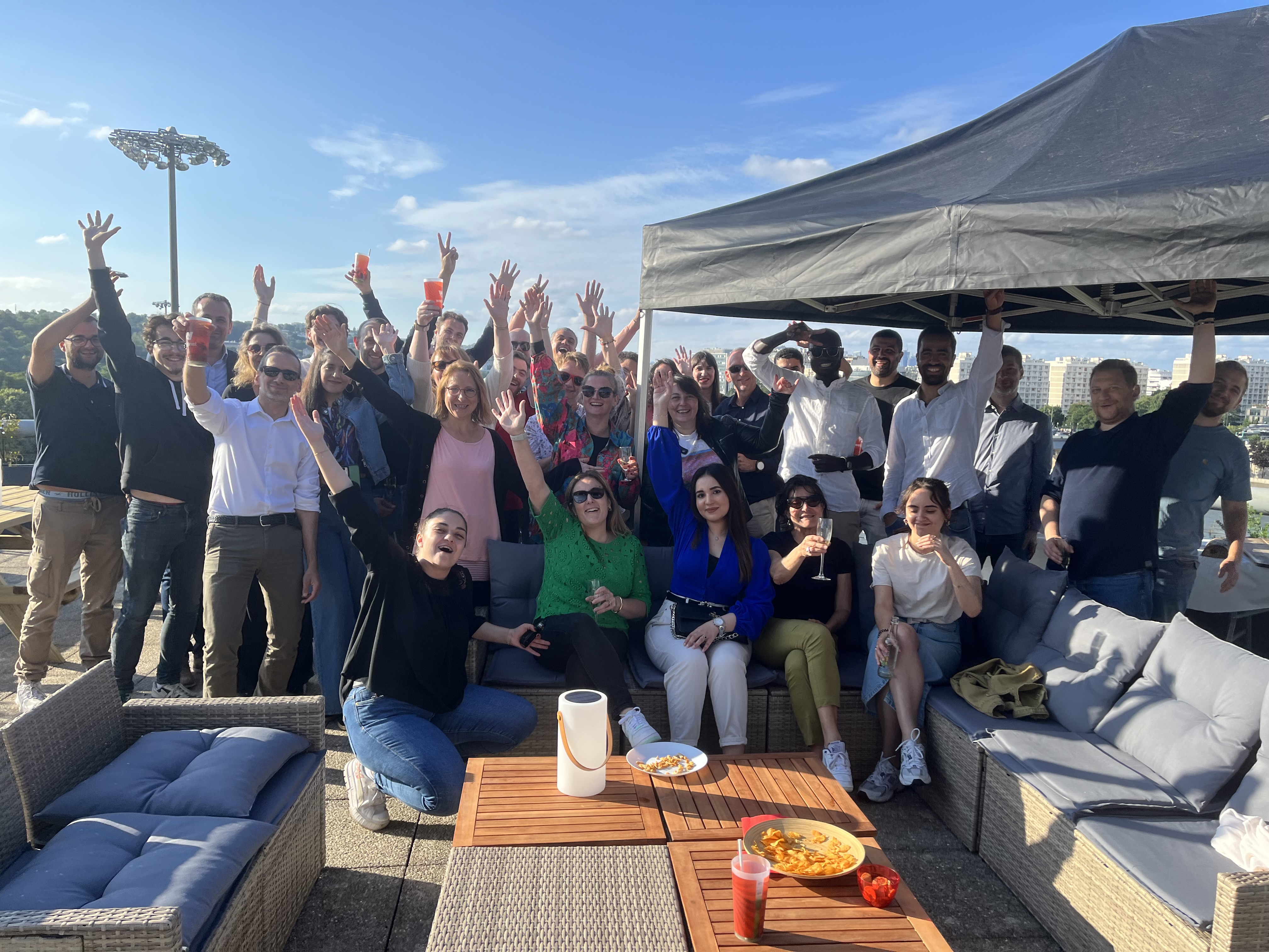 photo de groupe Webnet sèvres 