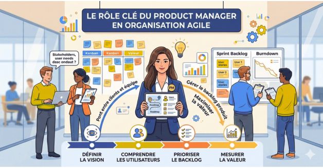 Les 4 piliers du Product Manager en agile 