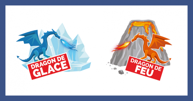 Dragon de glace ou dragon de feu ?