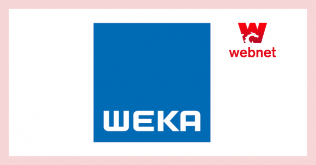 Logo WEKA et logo Webnet