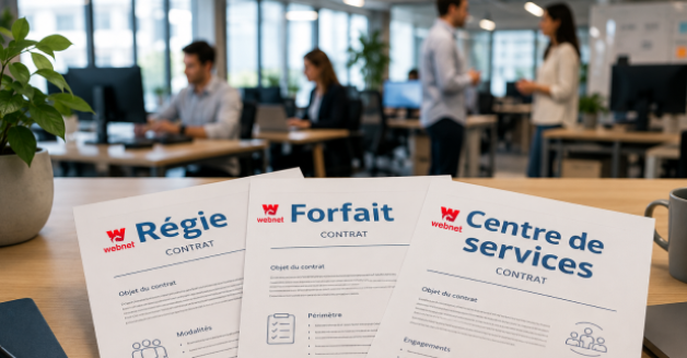 regie, forfait, centre de services 