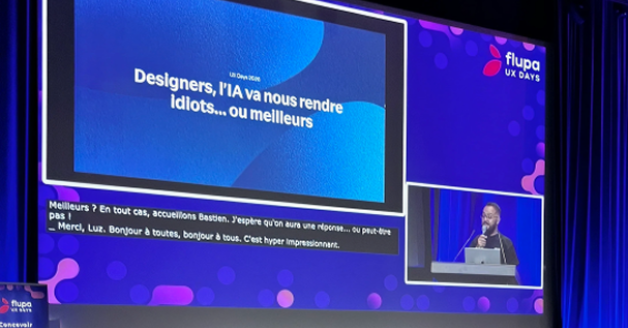 photo de la conférence Designers, l’IA va nous rendre idiots… ou meilleurs