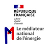 Logo Médiateur national de l'énergie - Webnet référence client