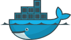 Logo docker technologie Webnet